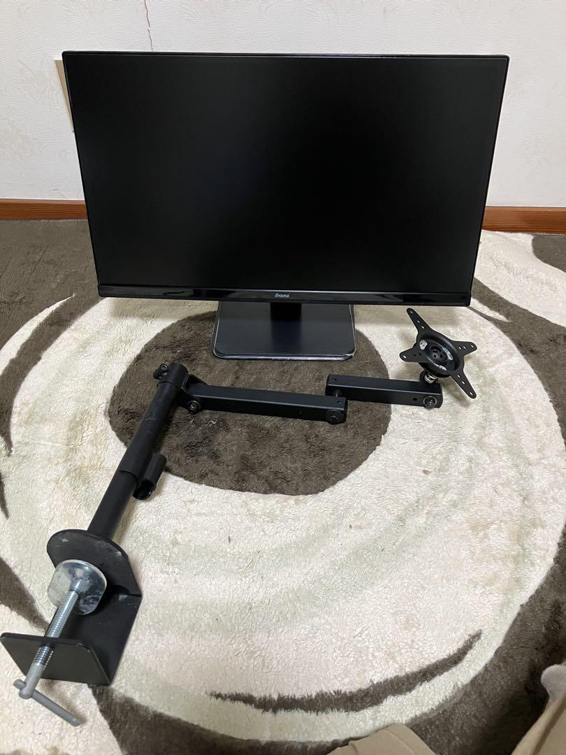 iiyama ディスプレイ 23インチ➕ グリーンハウス 液晶 モニターアーム iiyama ディスプレイ 23インチ➕ グリーンハウス 液晶 モニター