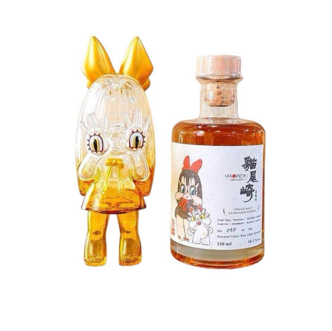 台湾限定GRAPE BRAIN 手目少女X猫尾崎 ウイスキーコラボセット 画像2