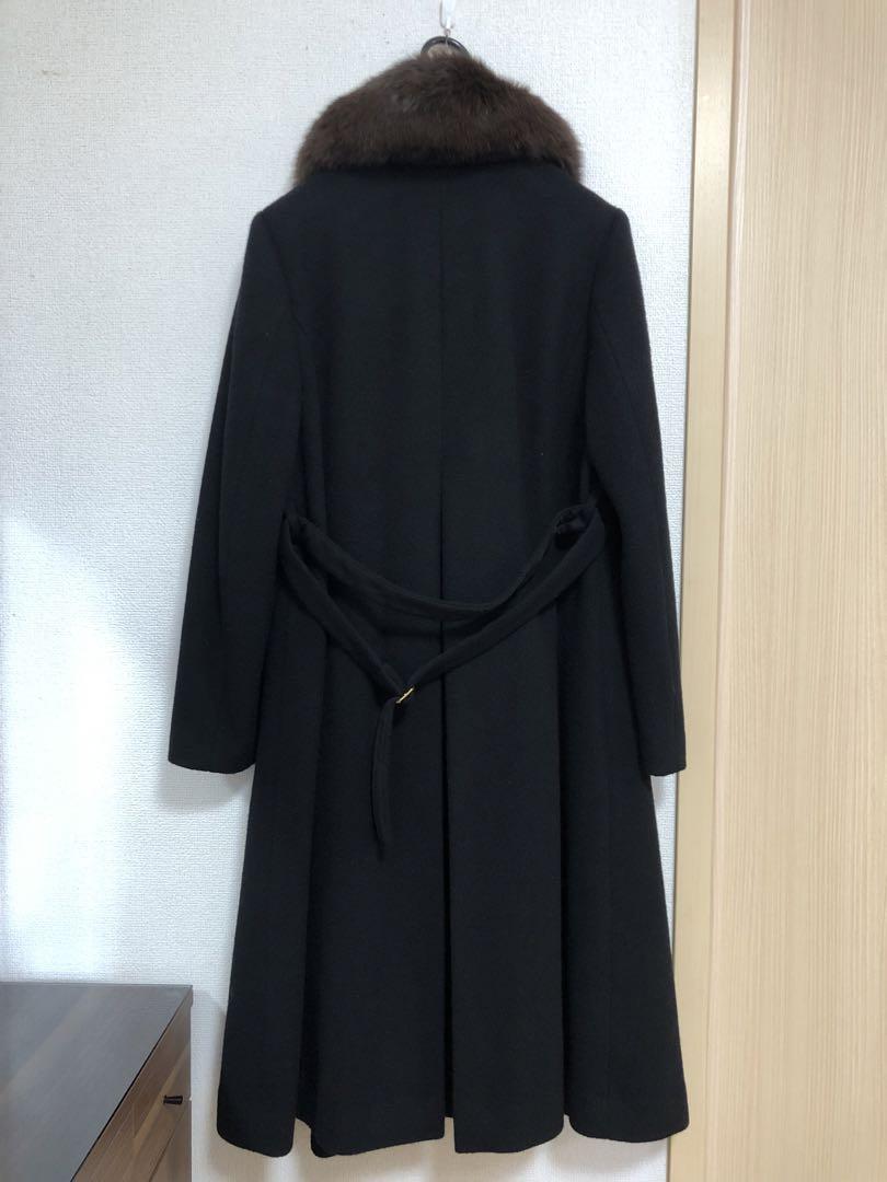 ベルト付きフ コート