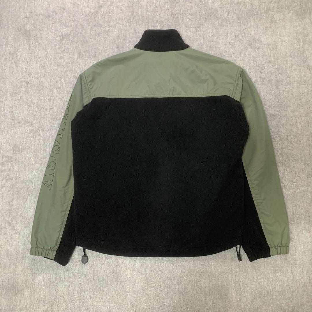 いです stussy ヴィンテージ 90s Mサイズ ys8HU-m14231821170 フリース ジャケット アームロゴ こちらの