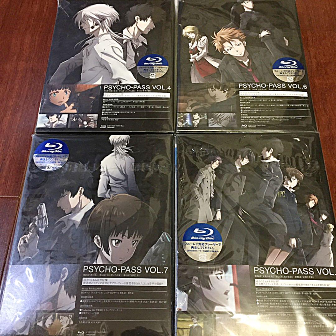 超お買い得 Vol 4 6 7 8のblu Ray サイコパス Psycho Pass アニメ 超お買い得 Vol 4 6 7 8のblu Ray サイコパス Psycho Pass アニメ
