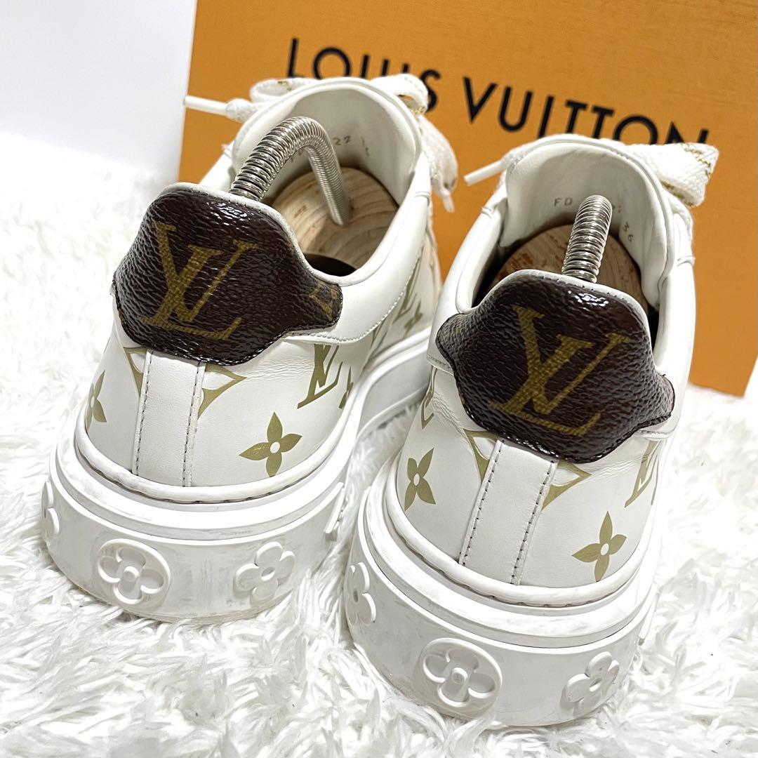 超人気☆Louis Vuitton★スニーカー タイムアウト モノグラム 大人気】 ルイヴィトン タイムアウトライン スニーカー