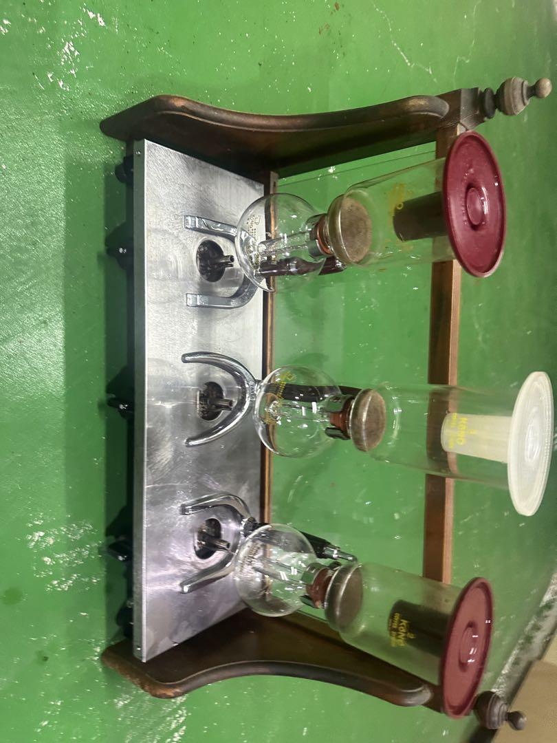 サイフォンガステーブル SILK ROOM 都市ガスと コーヒーミル R