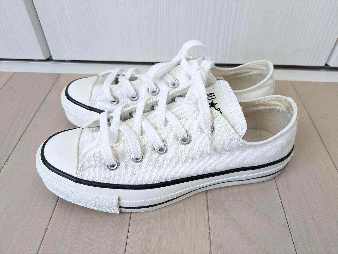 【メーカー再生品】 美品！】コンバース ジャパンモデル ローカットスニーカー 23cm 靴