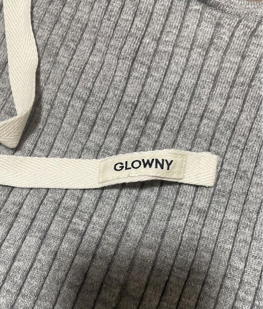 GLOWNY オフショルダー アシンメトリーニット - メルカリ