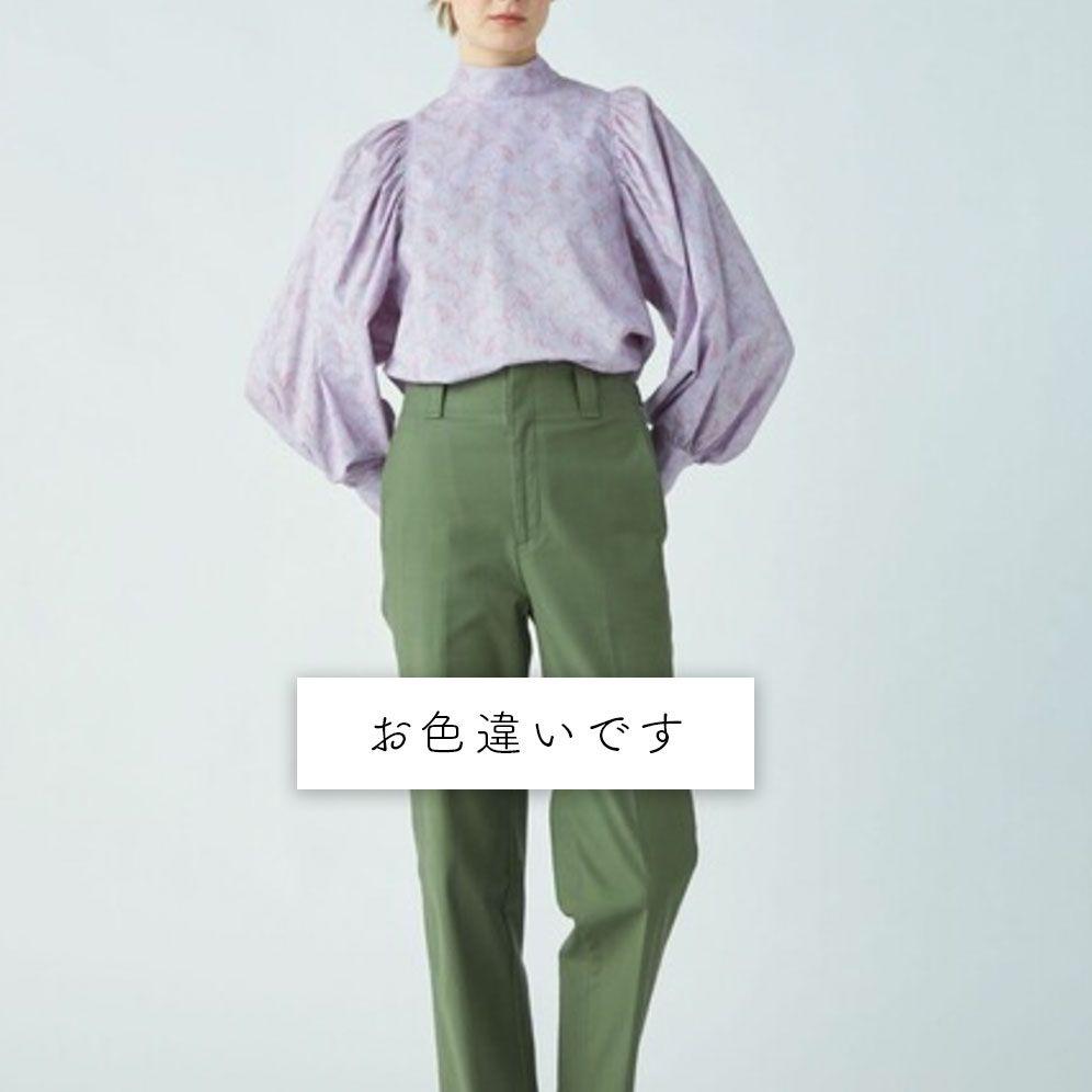 SOULEIADO ソレイアード　トゥモローランド　パイナップル　花柄　ブラウス 美品 24ss トゥモローランド ソレイアード 2.5万 日本製