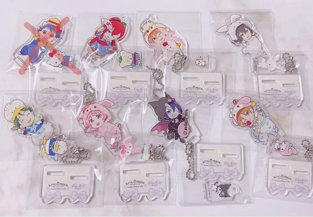 アモカフェ　キンプリ　サンリオコラボ　アクスタ　セット