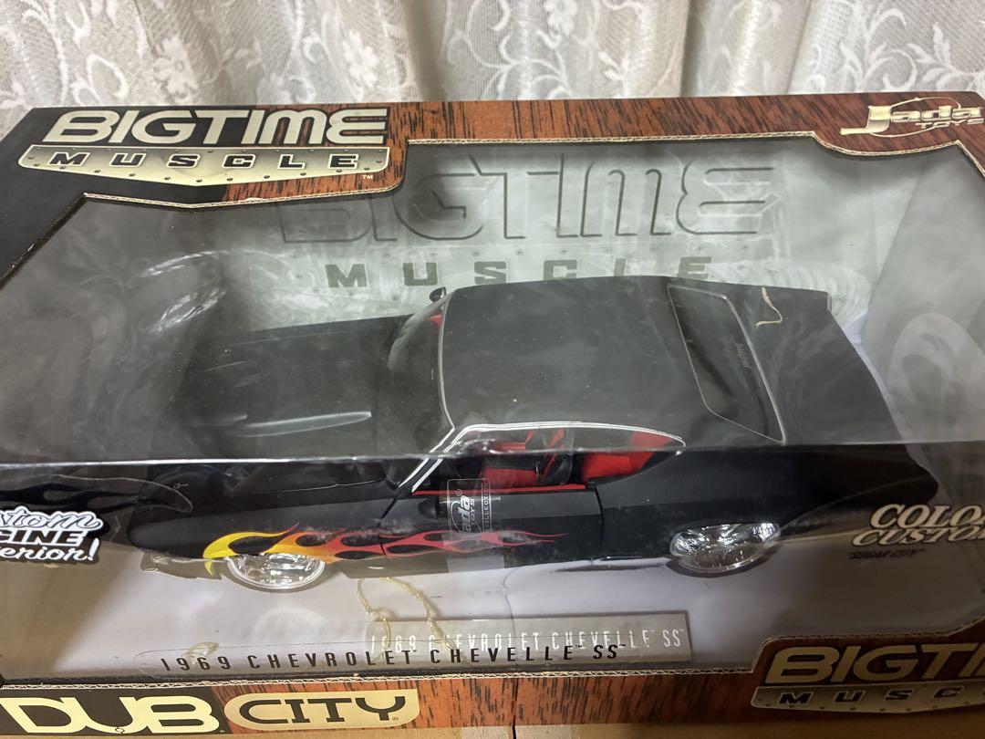 ミニカー 1969 CHEVROLTE CHEVELLE SS 1/18 BIGTIME