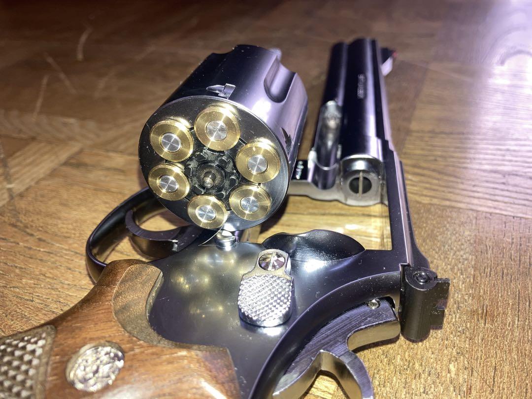 マルシン S&W M686 6インチ シルバー ABS モデルガン 発火式