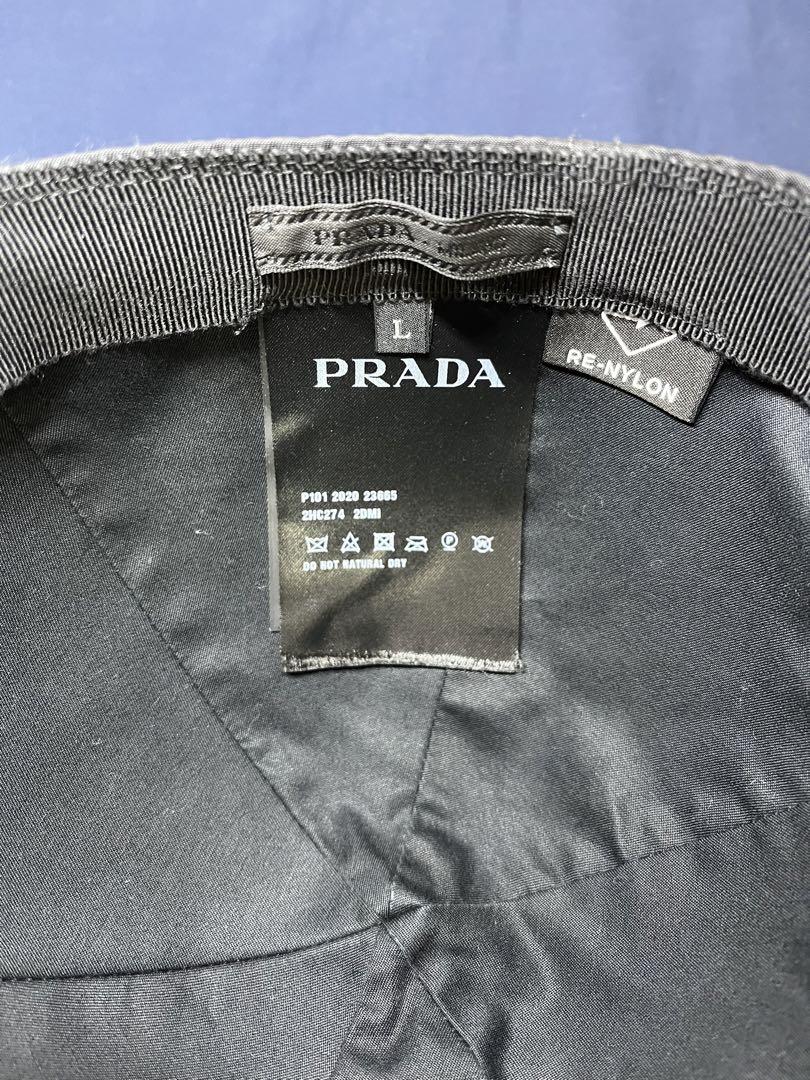 【PRADA】 プラダ　定番ナイロンキャップ　【2HC274】ユニセックス数回使っております