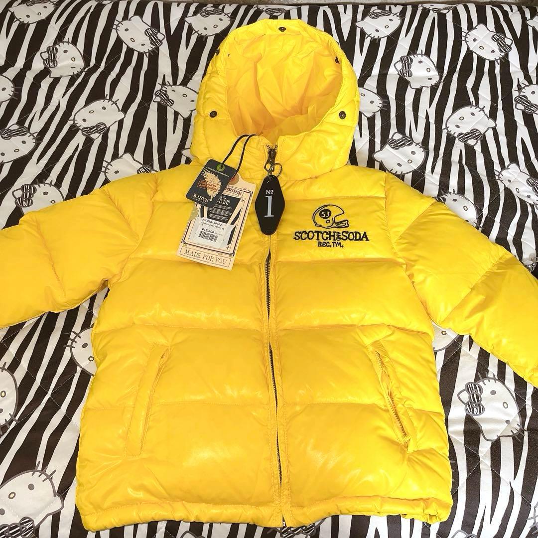 SCOTCH SODA イエローダウンジャケット120cm SCOTCH SODA