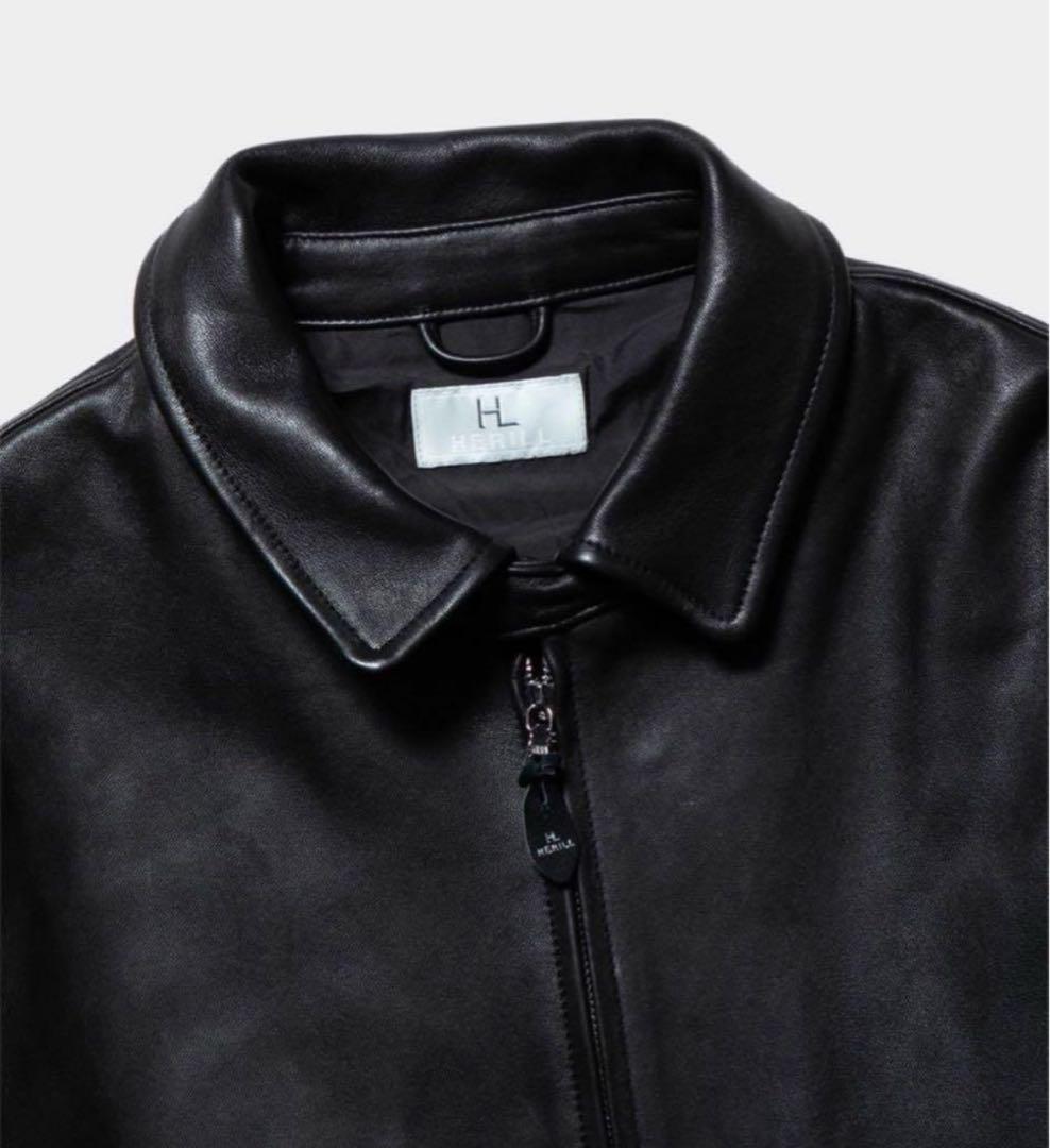 24AW HERILL　Lamb leather Jacket 3