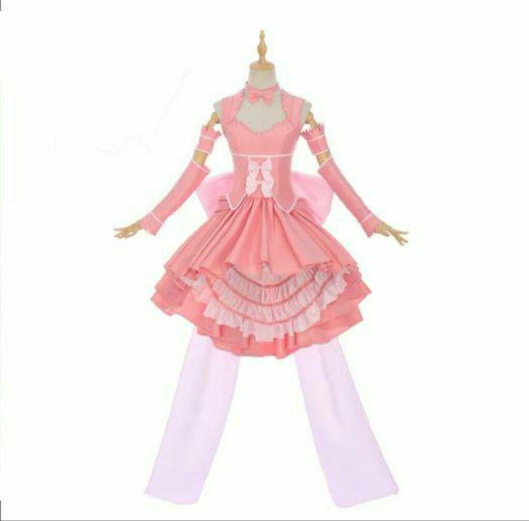 ちょびっツ ちぃ フレイヤ コスプレ衣装 ドレス ピンク