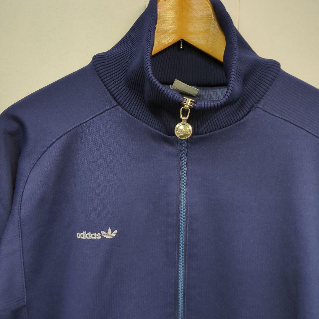 トップス 80s adidas W.GERMANY jacket L navy