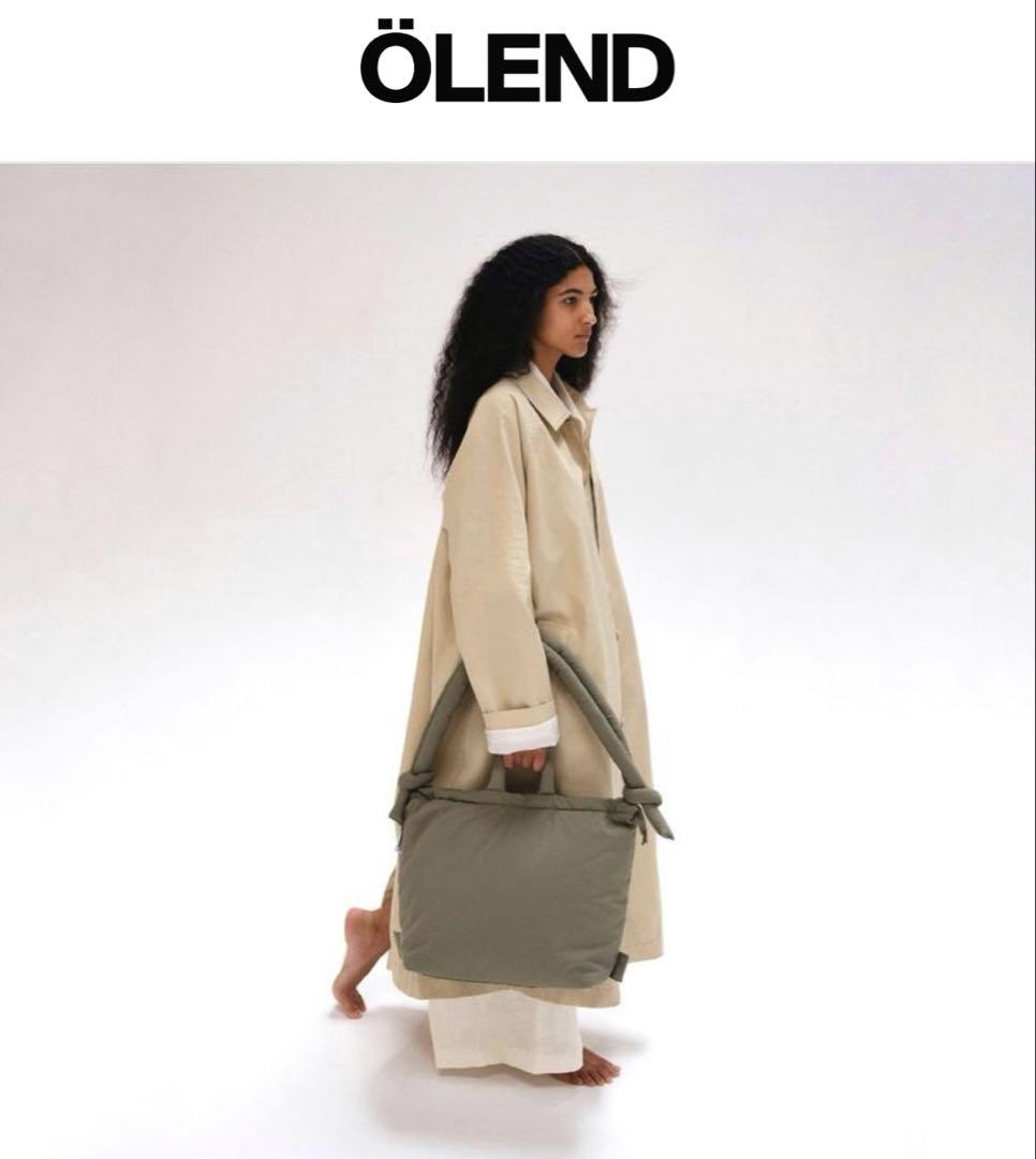 オレンド ハンドバッグ グレー ONA SOFT BAG【RSL】 OLEND ONA SOFT BAG（ハンドバッグ）｜OLEND（オレンド）の