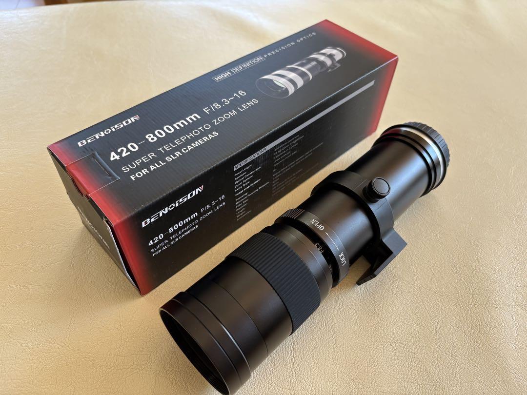 Canon一眼レフ用 超望遠レンズ 420-800mm