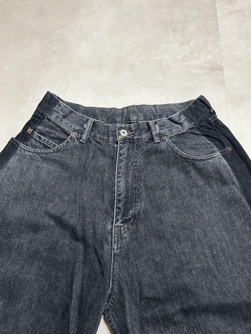 elephant TRIBAL fabrics denim pants