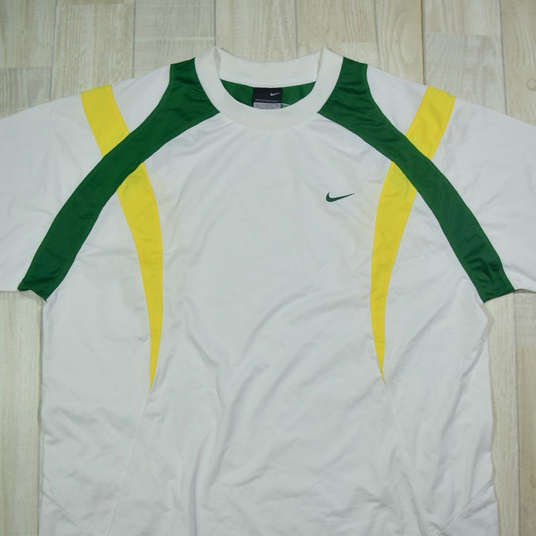 在庫処分 半額 Nike 00s sphere メルカリ - y2k ブラジルカラー ゲームシャツ react ウェア