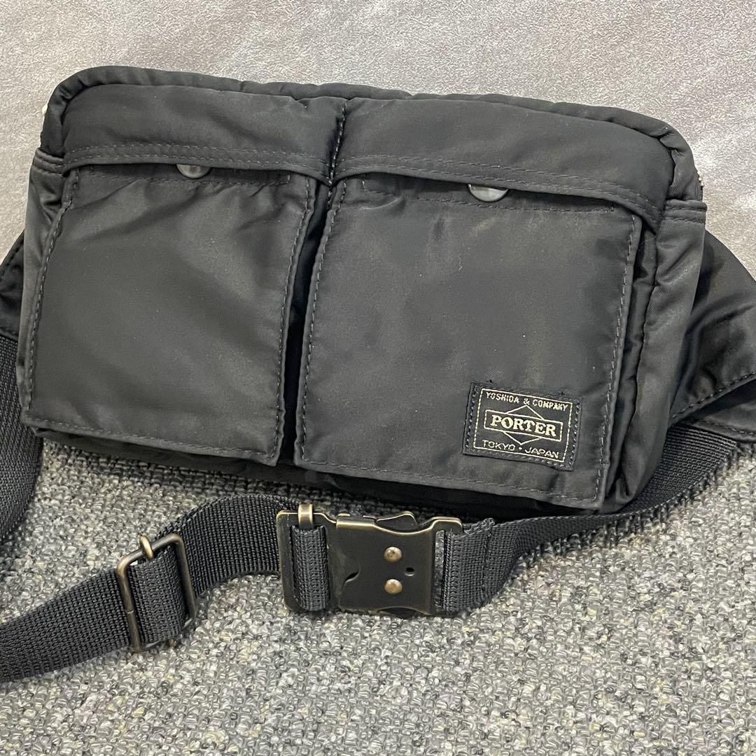 ✨美品✨PORTER　TANKER　ウエストバック　ボディーバッグ　黒 TANKER(タンカー) WAIST BAG | 吉田カバンホームページ