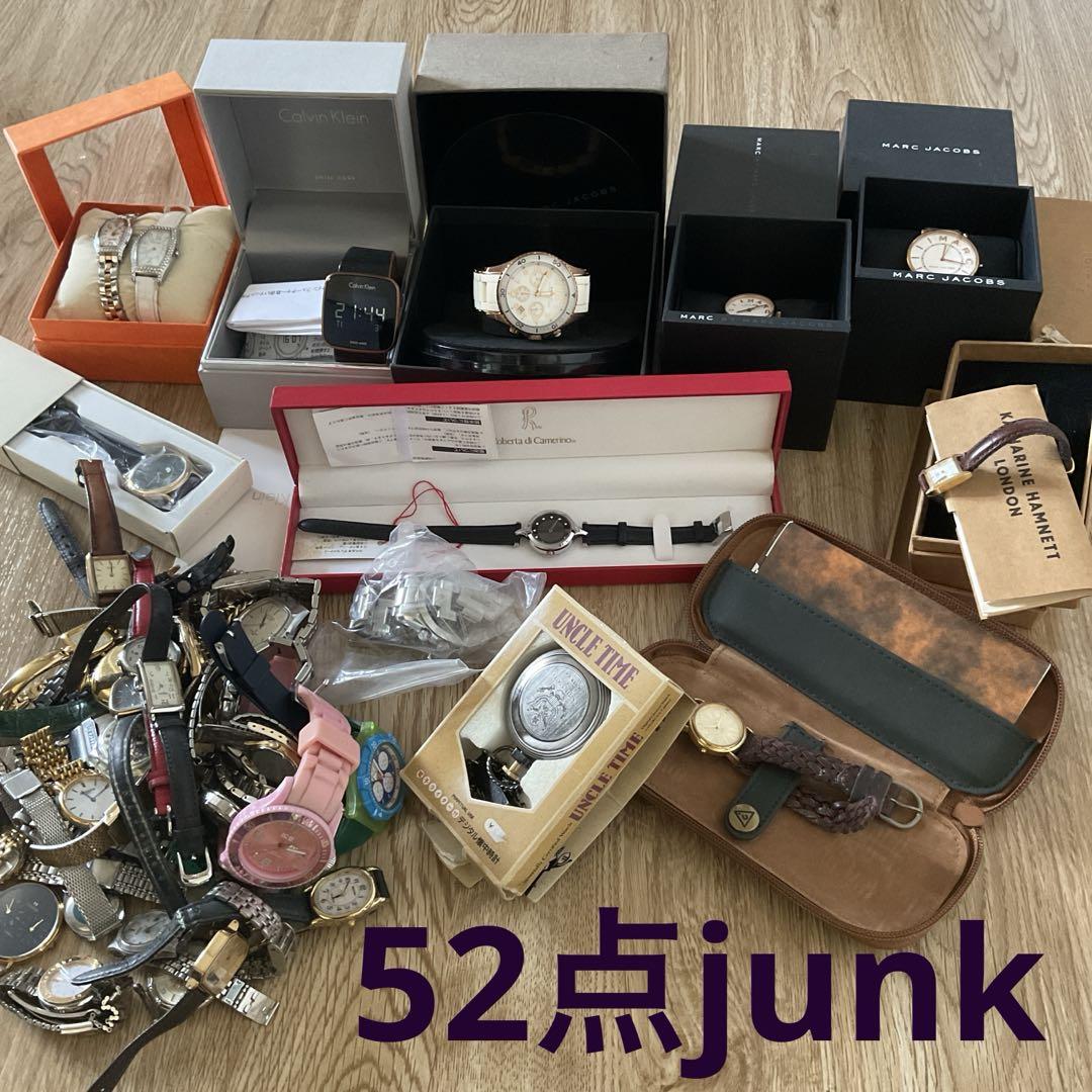 《セイコー・シチズン・カルバンクライン等》52点junk