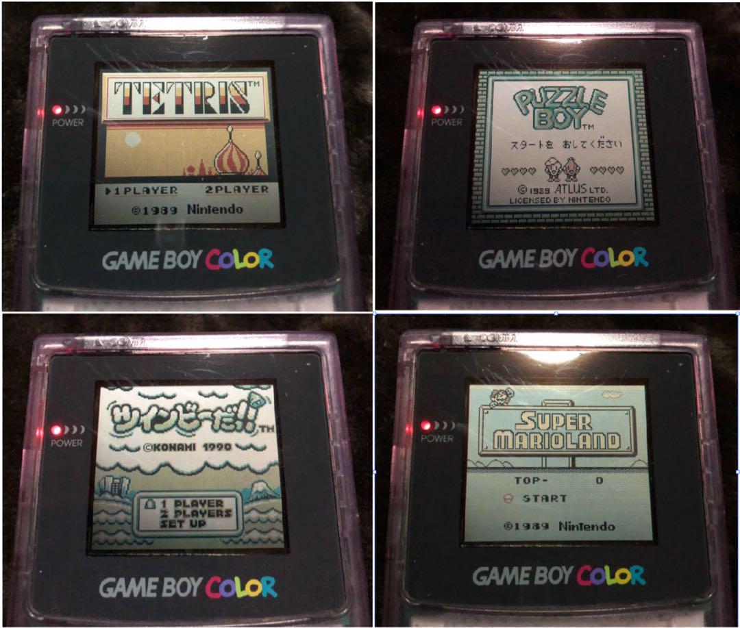 ゲームボーイカラー本体のみ ソフト12種 ゲームボーイカラー本体のみ ソフト12種