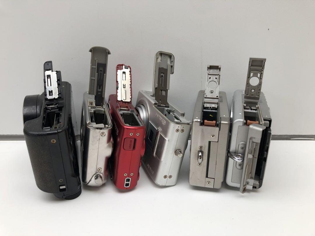 Canon/IXY400カシオなどデジタルカメラまとめて6台ジャンク(D118) Canon/IXY400カシオなどデジタルカメラまとめて6台ジャンク(D118