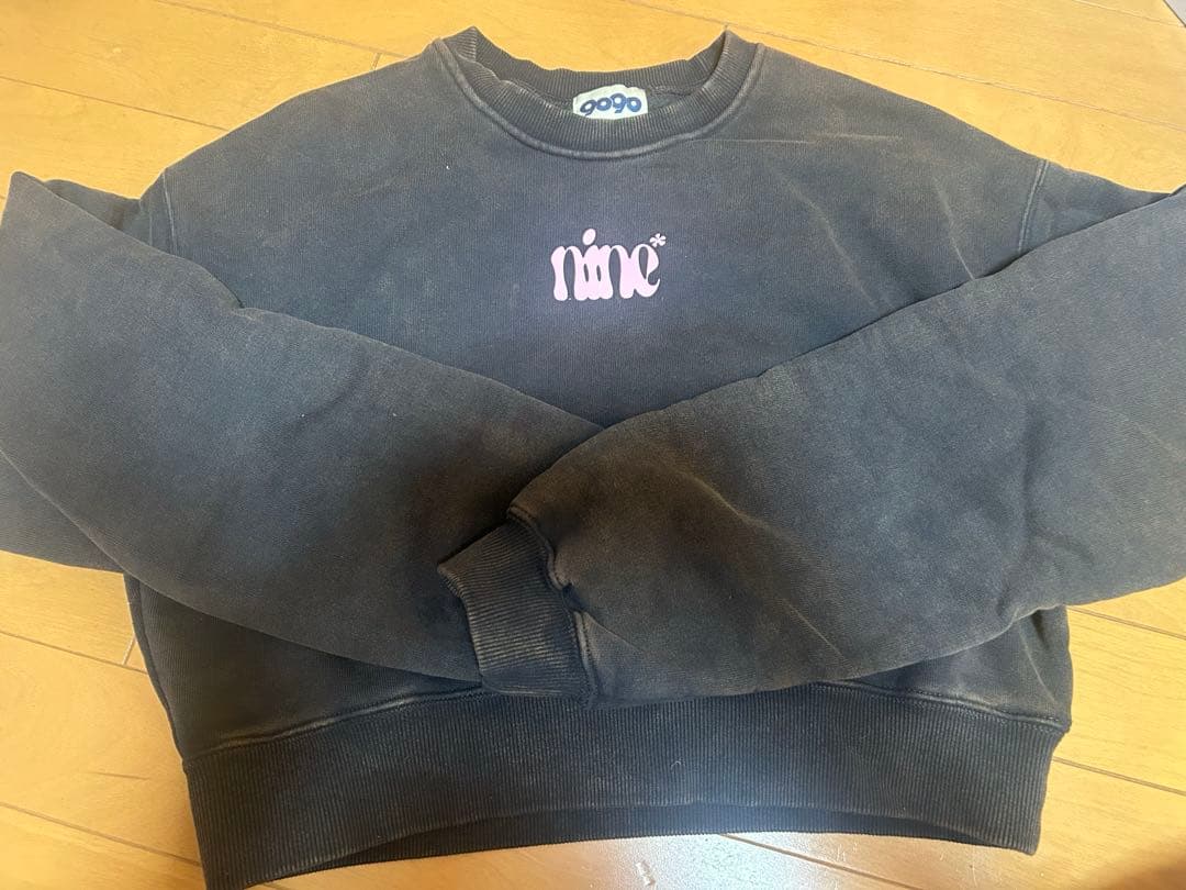 9090 裏起毛　トレーナー ブラック