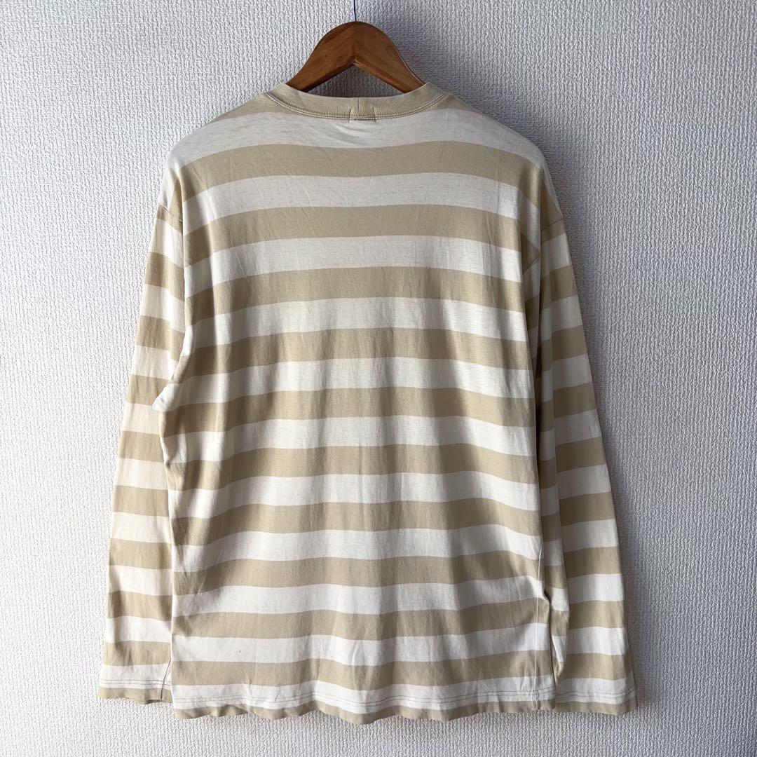 90s OLD STUSSY ボーダー 長袖 Tシャツ オールド 紺タグ ロンT