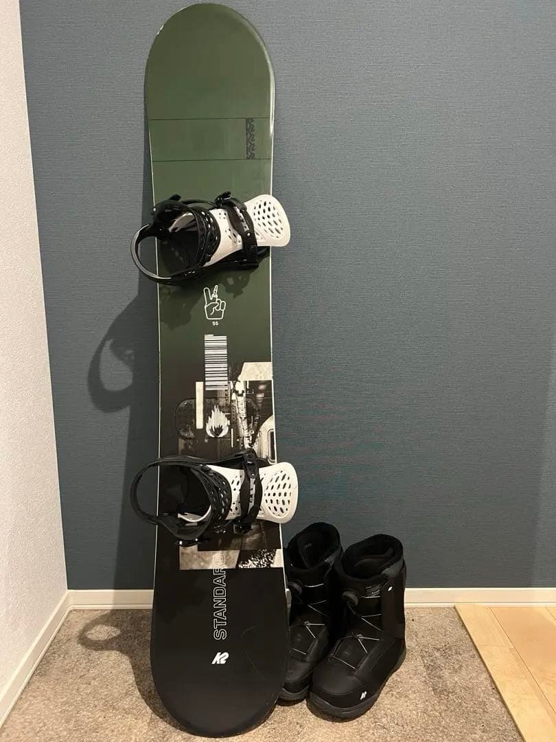 K2 キャンバー メンズスノーボード ビンディング ケース145cm-150cm未満 K2