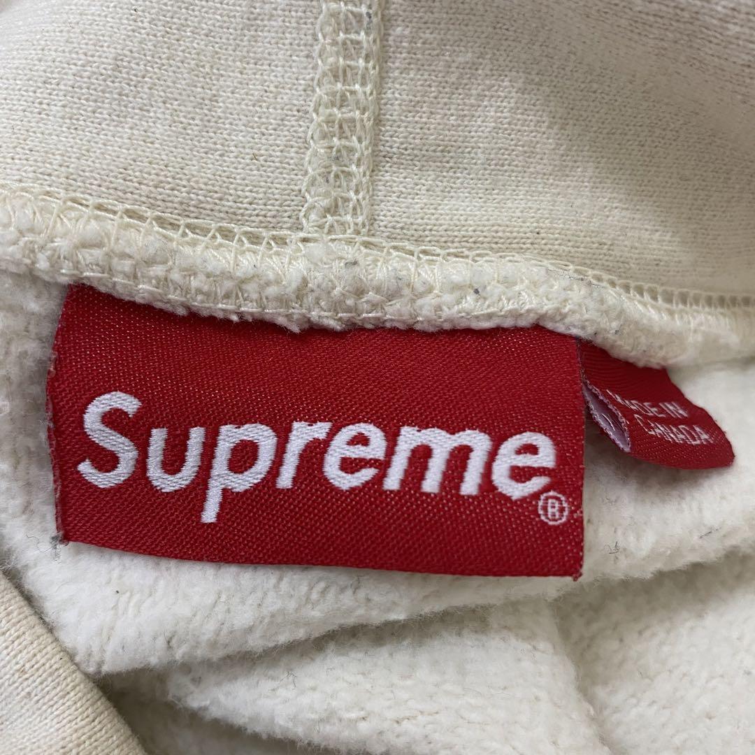 激レア】SUPREME シュプリーム パーカー ボックスロゴ スウェット 刺繍