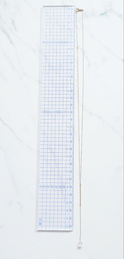 Lilas（リラ） Y字ネックレス ブルームーンストーン 10金 K10