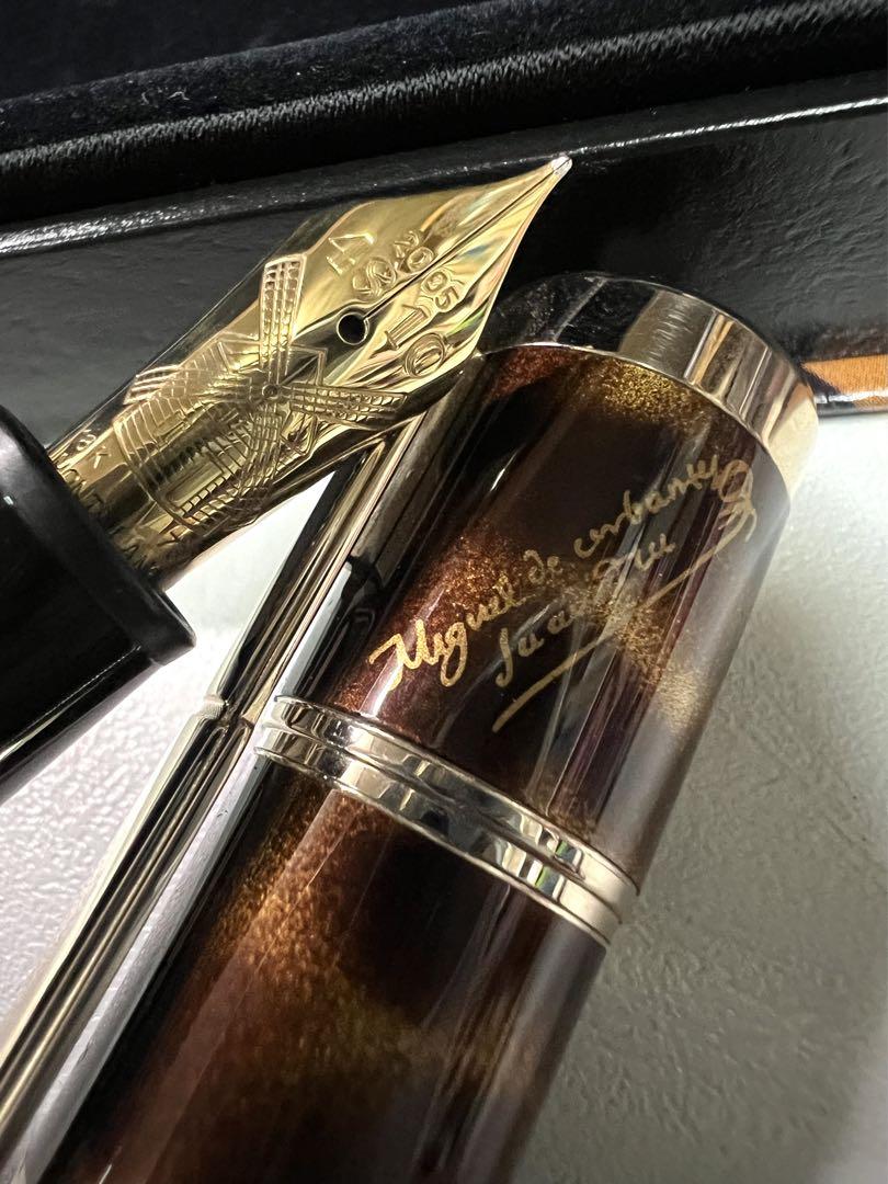 MONTBLANC モンブラン 限定品 万年筆 作家 ミゲル・デ・セルバンテス