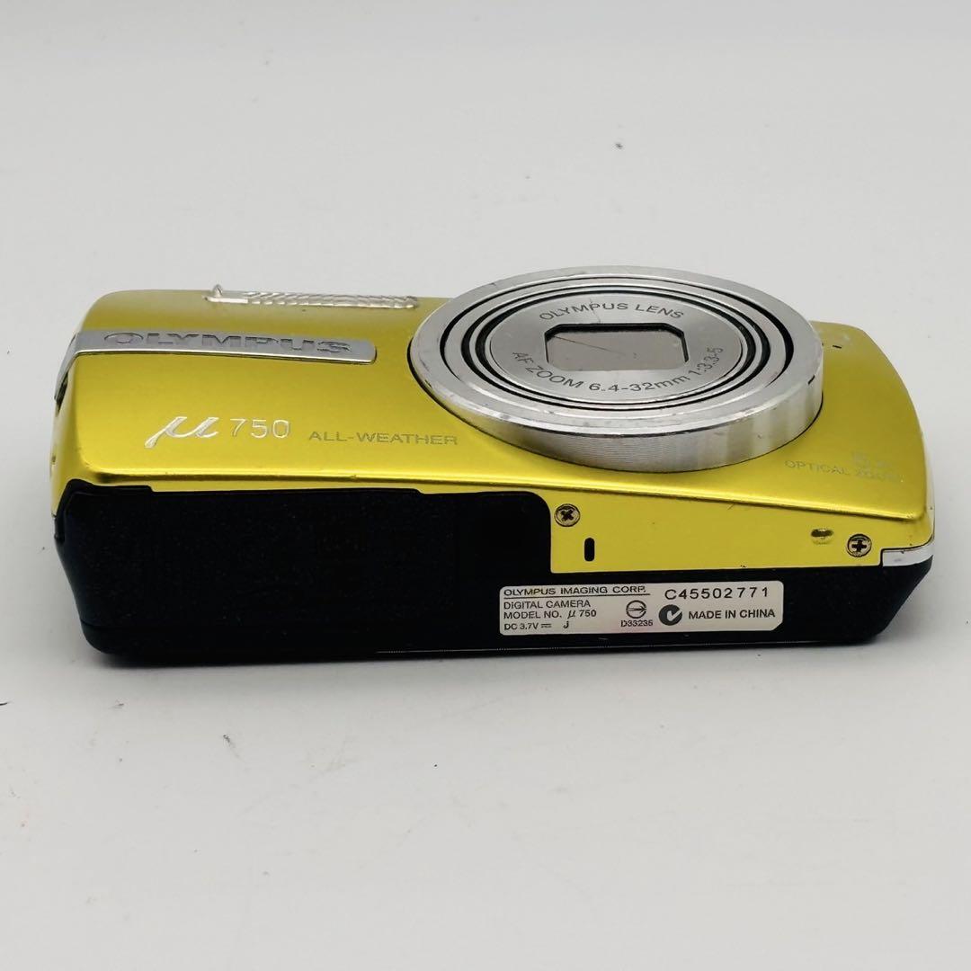 【メーカー再生品】 動作確認済み】OLYMPUS μ メルカリ - 750 デジタルカメラ