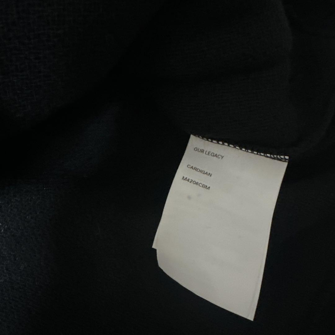 【48】新品正規品 OUR LEGACY V NECK CARDIGAN