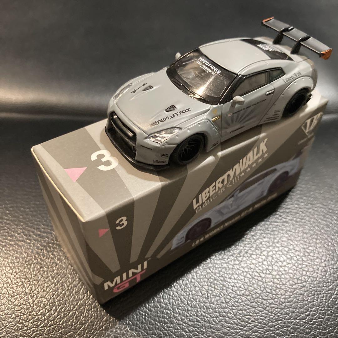 MINI GT LB GT-R R35 マットグレー Matte Grey