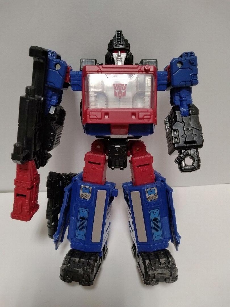 トランスフォーマー　シージ　クロスヘアーズ　G1玩具風頭部　オリジナル武器付き