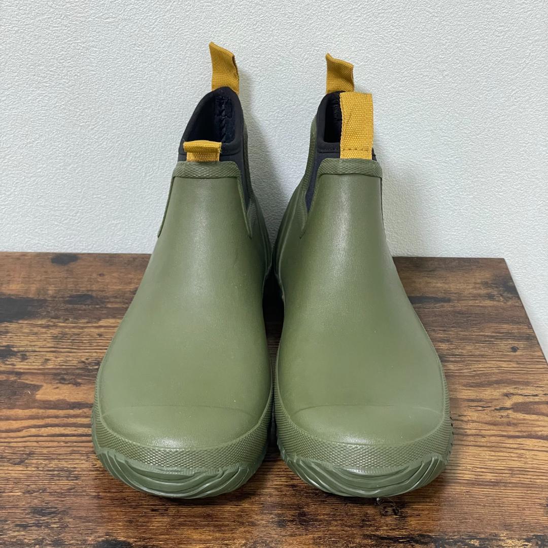 Danner☆オリーブグリーン サイドゴアレインブーツ☆27cm 低 価格ファッション - Danner☆オリーブグリーン サイドゴア