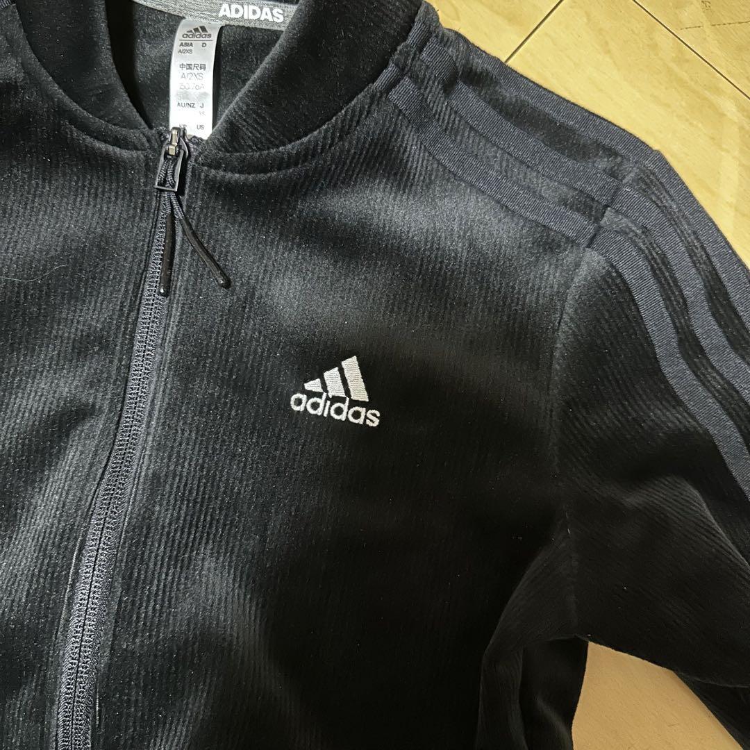 最終価格です！美品adidas アディダスゴルフセットアップ　黒　ゴルフウェア