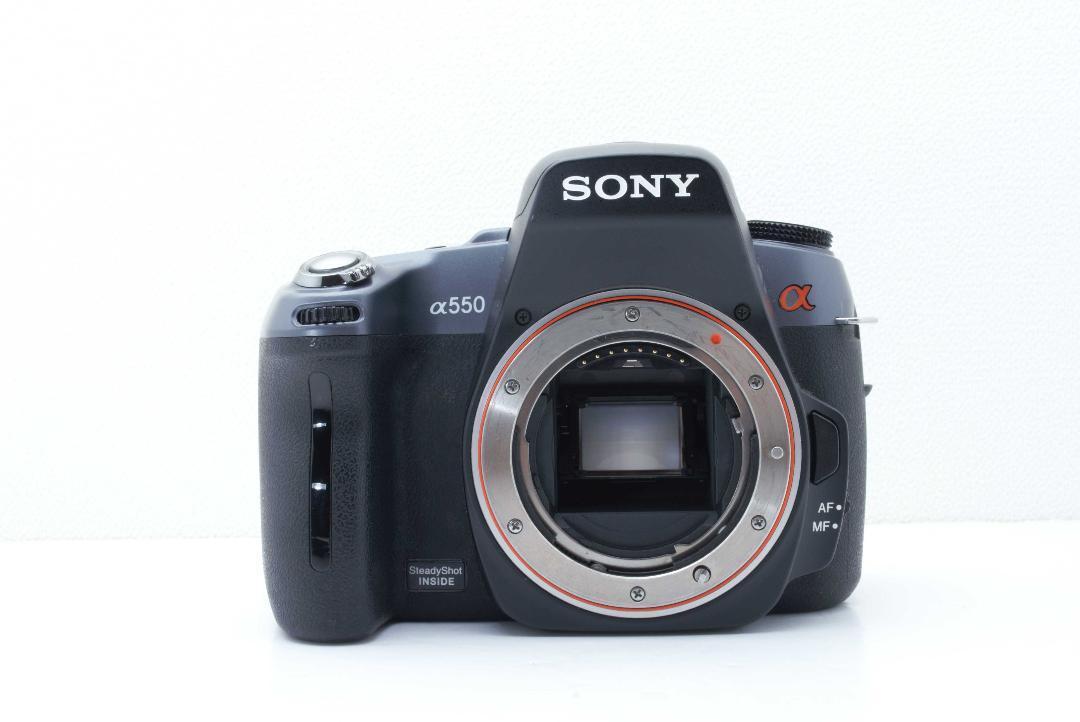SONY α550❤️ライブビュー搭載❤️初心者にもやさしい高性能モデル！ SONY α550 ライブビュー搭載 初心者にもやさしい高性能モデル