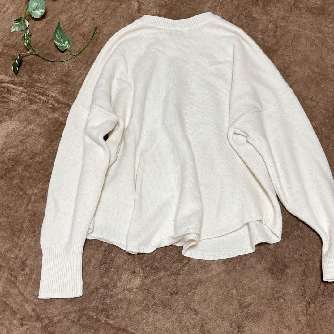 ⭐️SLOBE IENA⭐️スローブイエナ アイボリー オーバーサイズニット