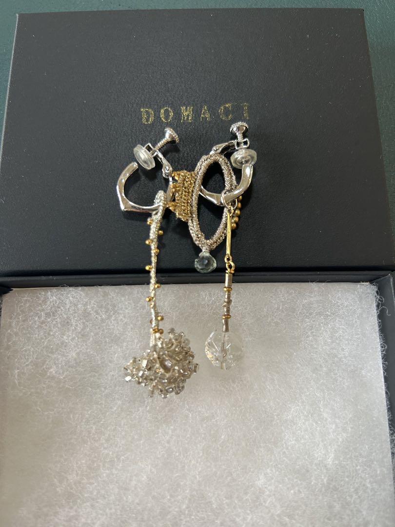domaci フープドロップイヤリング