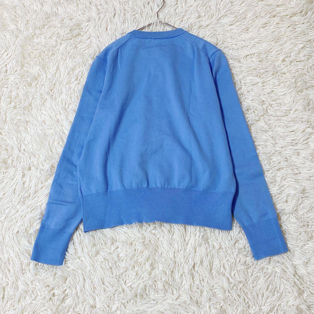 大好き 美品】✨ ラルフローレン 丸首 コットンカーディガン ワン トップス