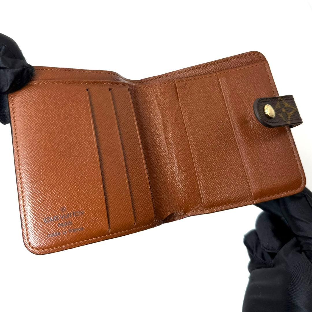 良品 ルイヴィトン モノグラム コンパクトジップ 財布 二つ折り ラウンド 茶 良品 ルイヴィトン モノグラム コンパクトジップ 財布 二つ折り ラウンド 茶