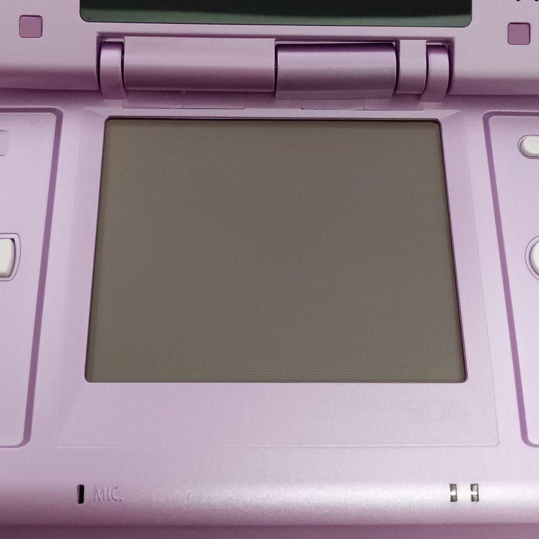 外装新品　初代DS本体　ニンテンドーDS AGS002 パープル　充電ケーブル付