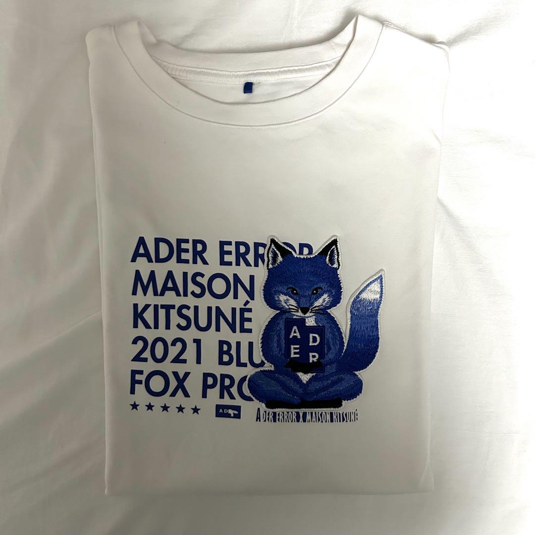 ☆【Adererror x MAISON KITSUNE】☆Triple Fox Head T-Shir.t