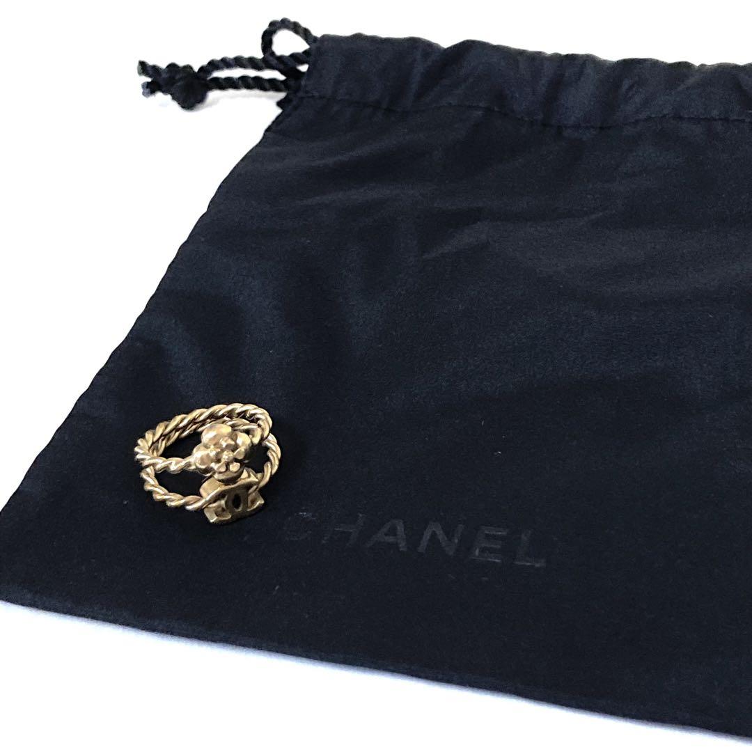 希少！ 美品！ CHANEL シャネル ☆ 正規品 リング 指輪 2本 カメリア