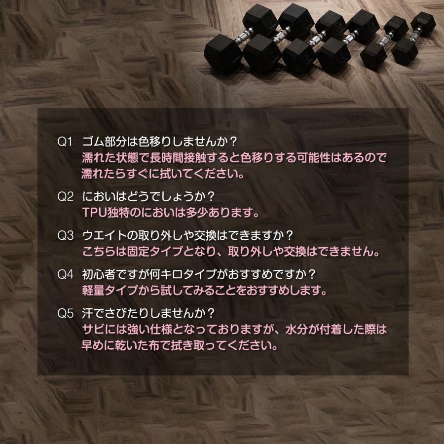 六角ダンベル 30kg 2個セット 筋トレ トレーニング ダイエット 1609