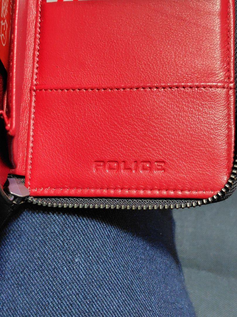 POLICEWファスナー 長財布