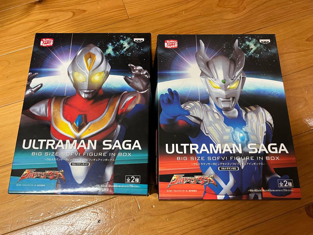 ウルトラマン サーガ ビッグサイズ ソフビフィギュア インボックス 2種 セット