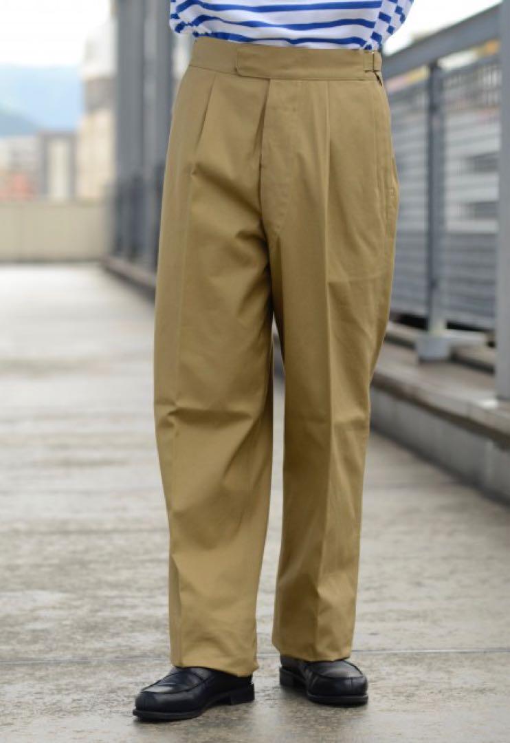 ANATOMICA  MARINE PANTS  33 ベージュ